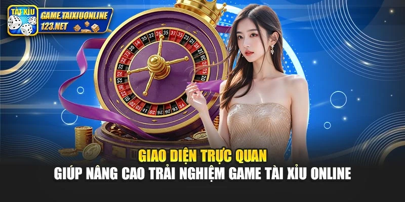 Giao diện trực quan giúp nâng cao trải nghiệm Game Tài Xỉu Online